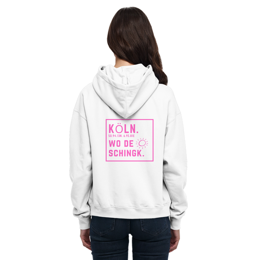 Wo de Sonn schingk - Köln Druck Rücken - Basic Unisex Hoodie