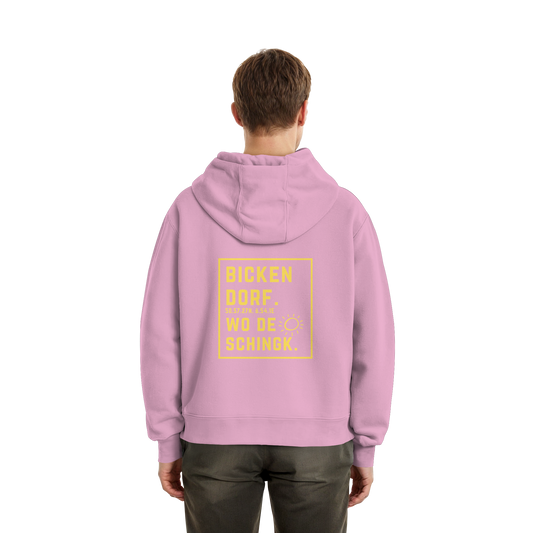 Wo de Sonn schingk - Bickendorf Druck Rücken - Fluffy Boxcut Zipper