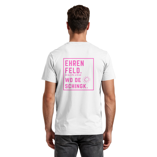 Wo de Sonn schingk - Ehrenfeld Druck Rücken - Premium Classic T-Shirt