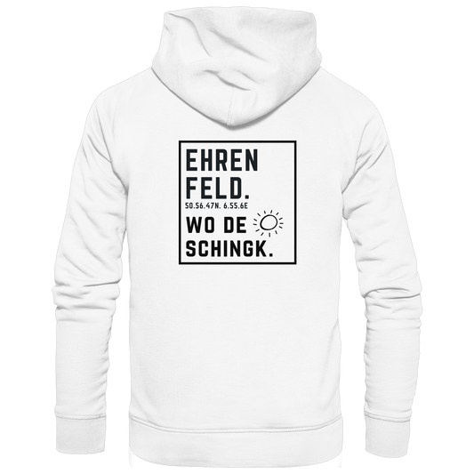 Wo de Sonn schingk - Ehrenfeld Druck Rücken - Zipper