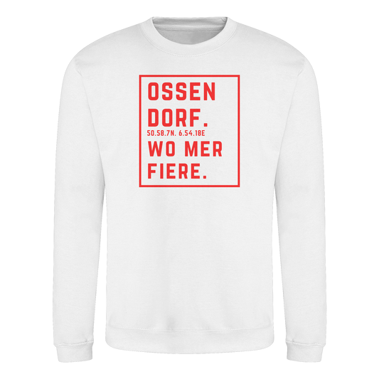 Ossendorf Fiere Druck - Basic Sweatshirt