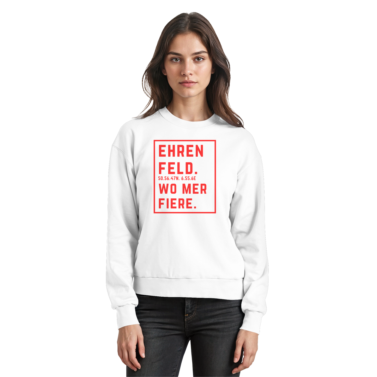 Ehrenfeld Fiere Druck - Basic Sweatshirt