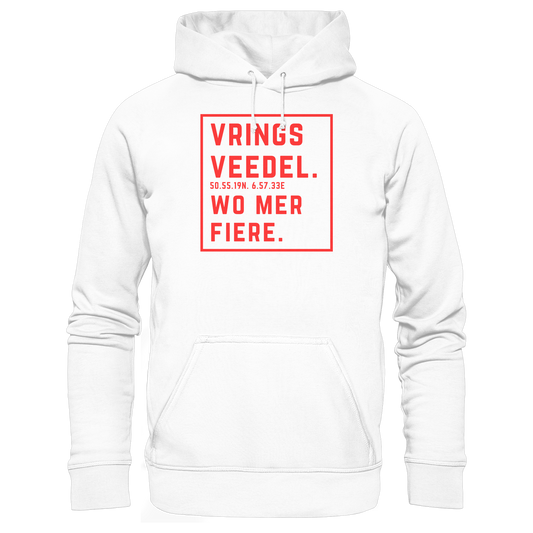 Vringsveedel Fiere Druck - Basic Unisex Hoodie