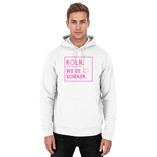 Wo de Sonn schingk - Köln Druck - Basic Unisex Hoodie