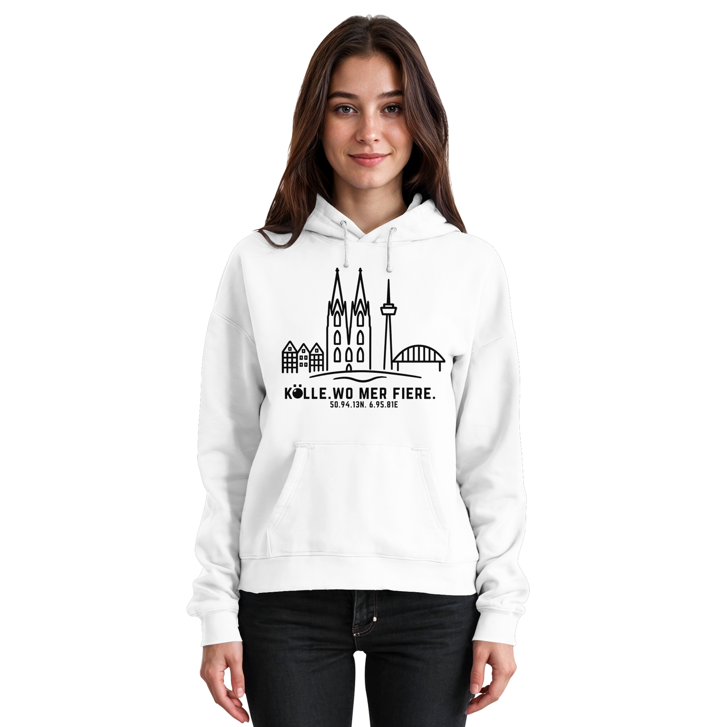 Skyline Fiere Druck - Basic Unisex Hoodie