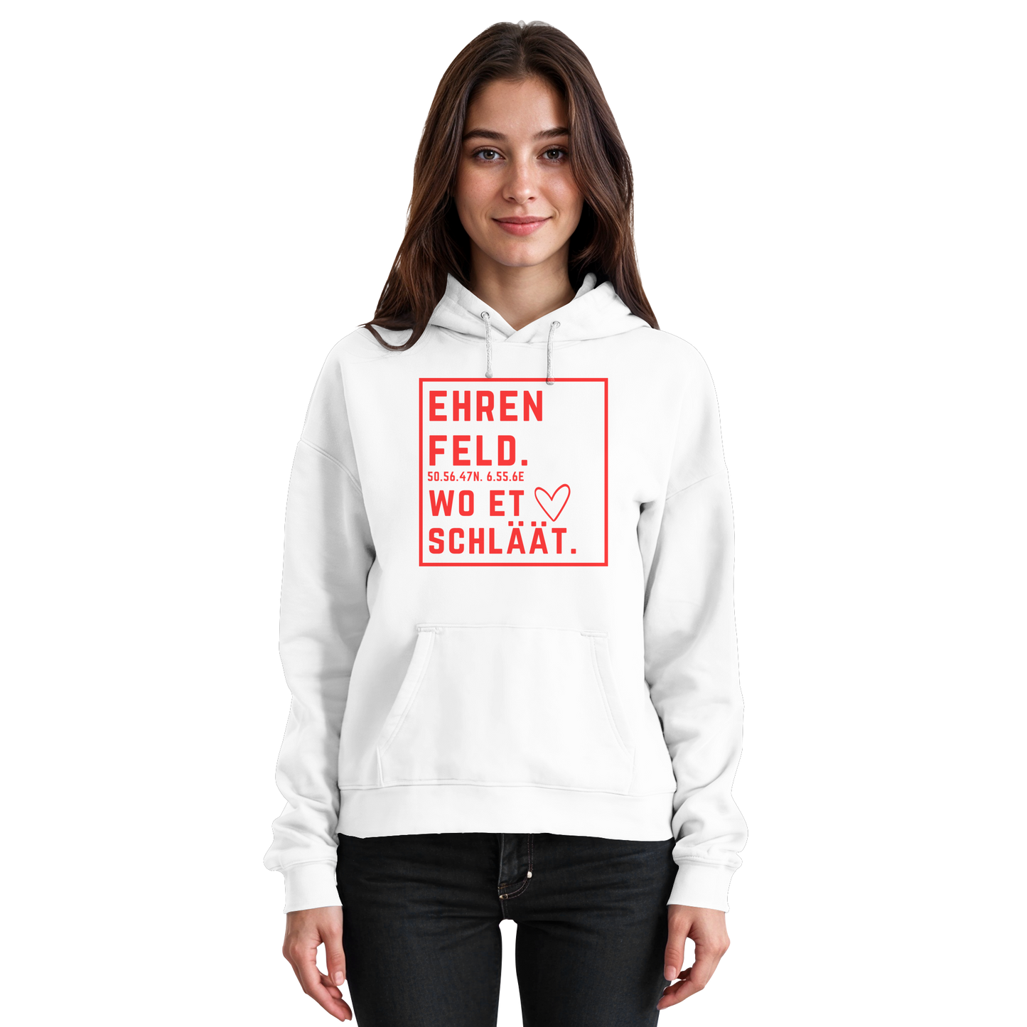 Ehrenfeld Hätz Druck - Basic Unisex Hoodie