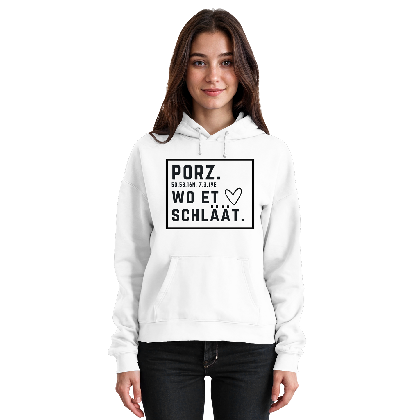 Porz Hätz Druck - Basic Unisex Hoodie