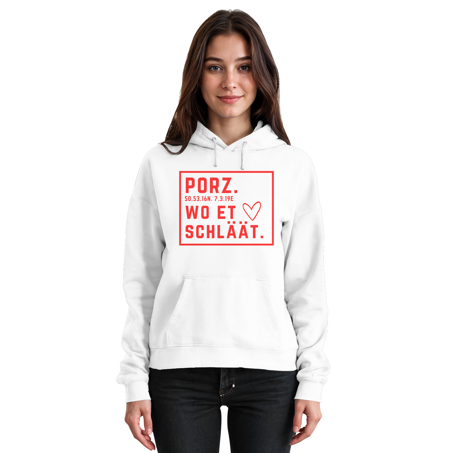 Porz Hätz Druck - Basic Unisex Hoodie