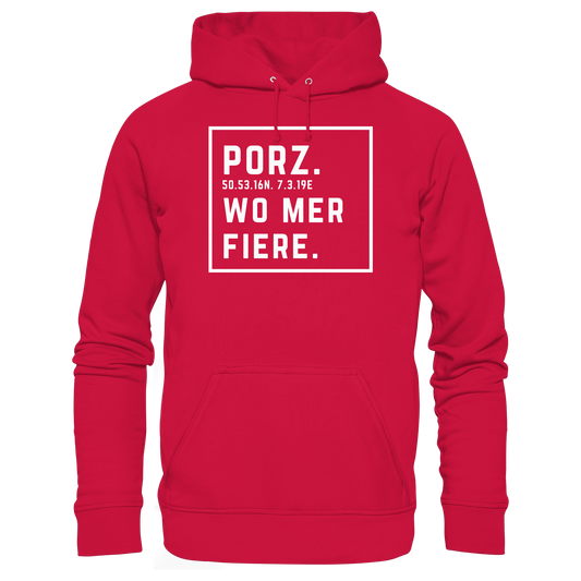 Porz Fiere Druck - Basic Unisex Hoodie
