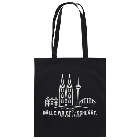 Skyline Hätz Druck - Baumwolltasche