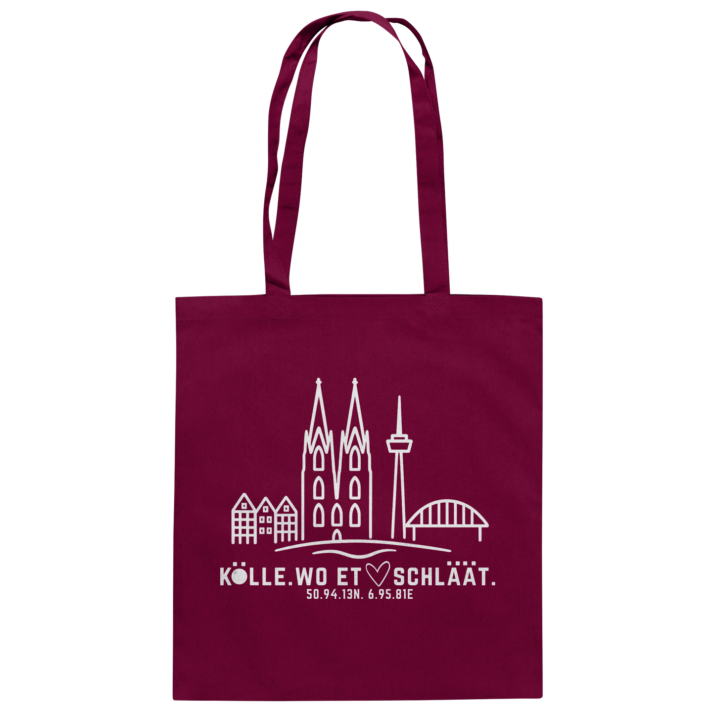 Skyline Hätz Druck - Baumwolltasche