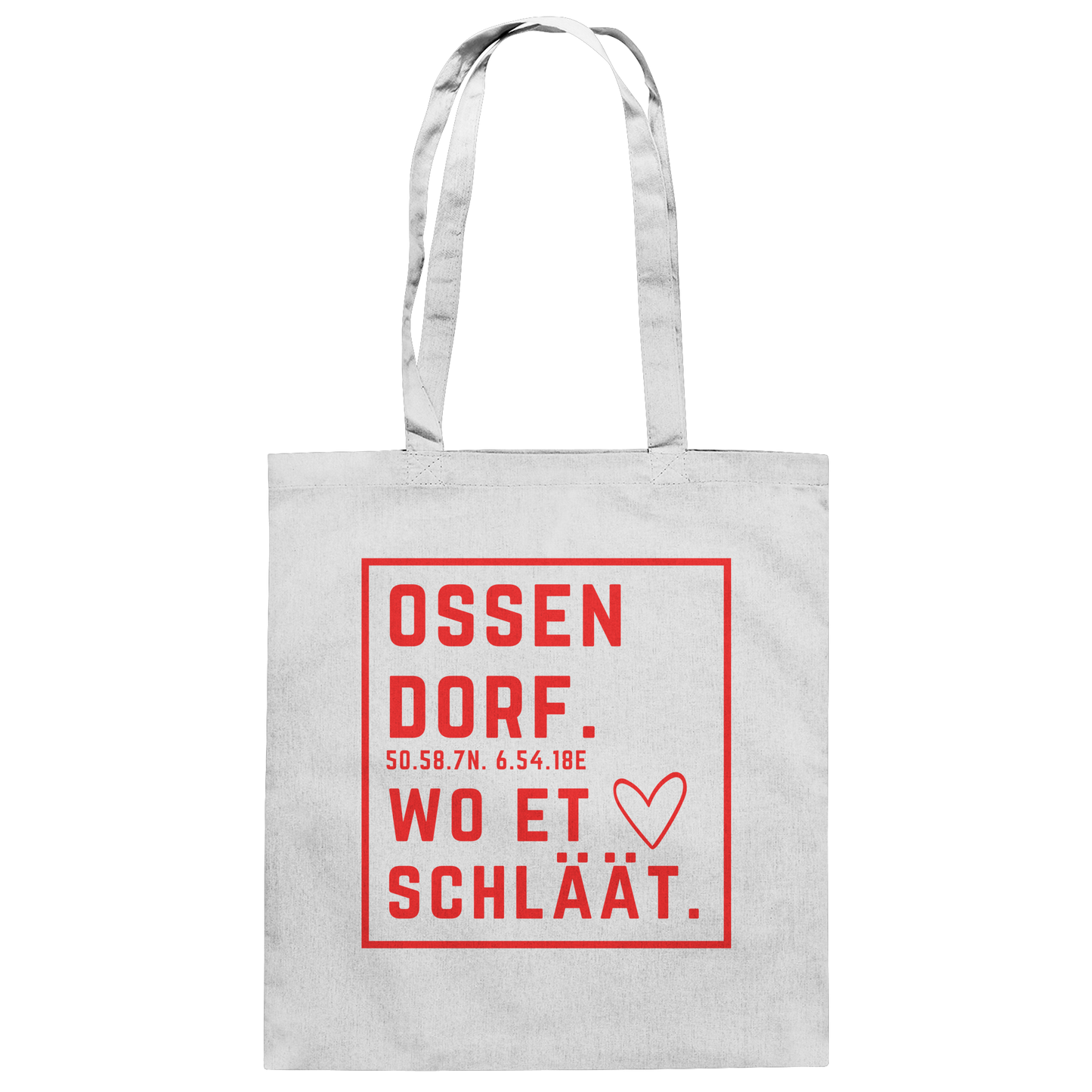 Ossendorf Hätz Druck - Baumwolltasche