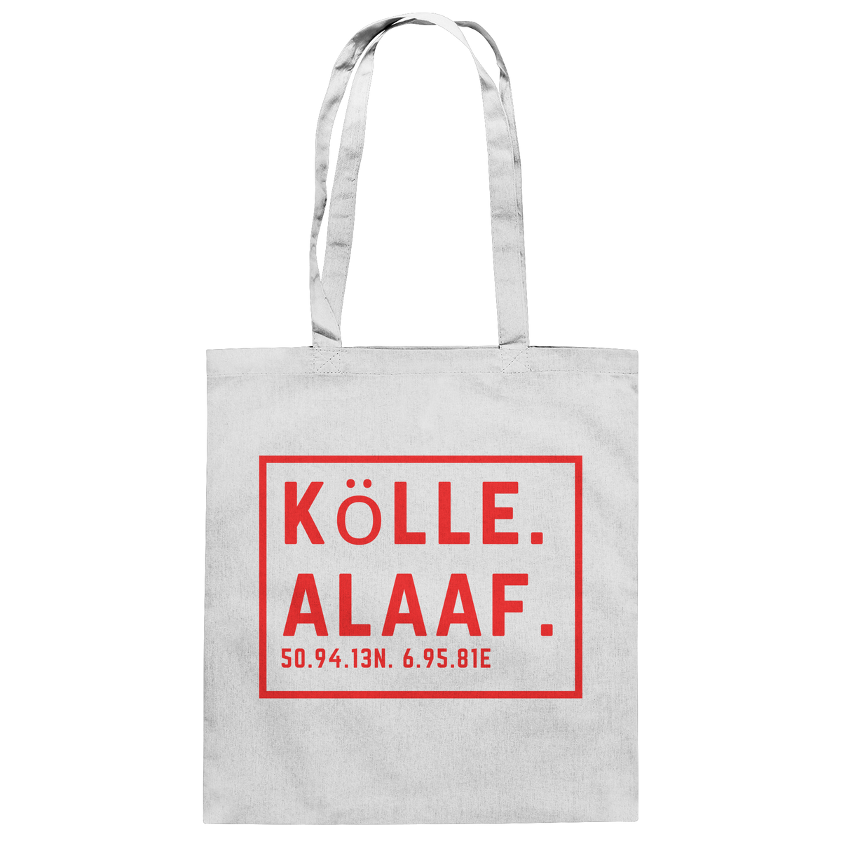 Kölle Alaaf Druck - Baumwolltasche