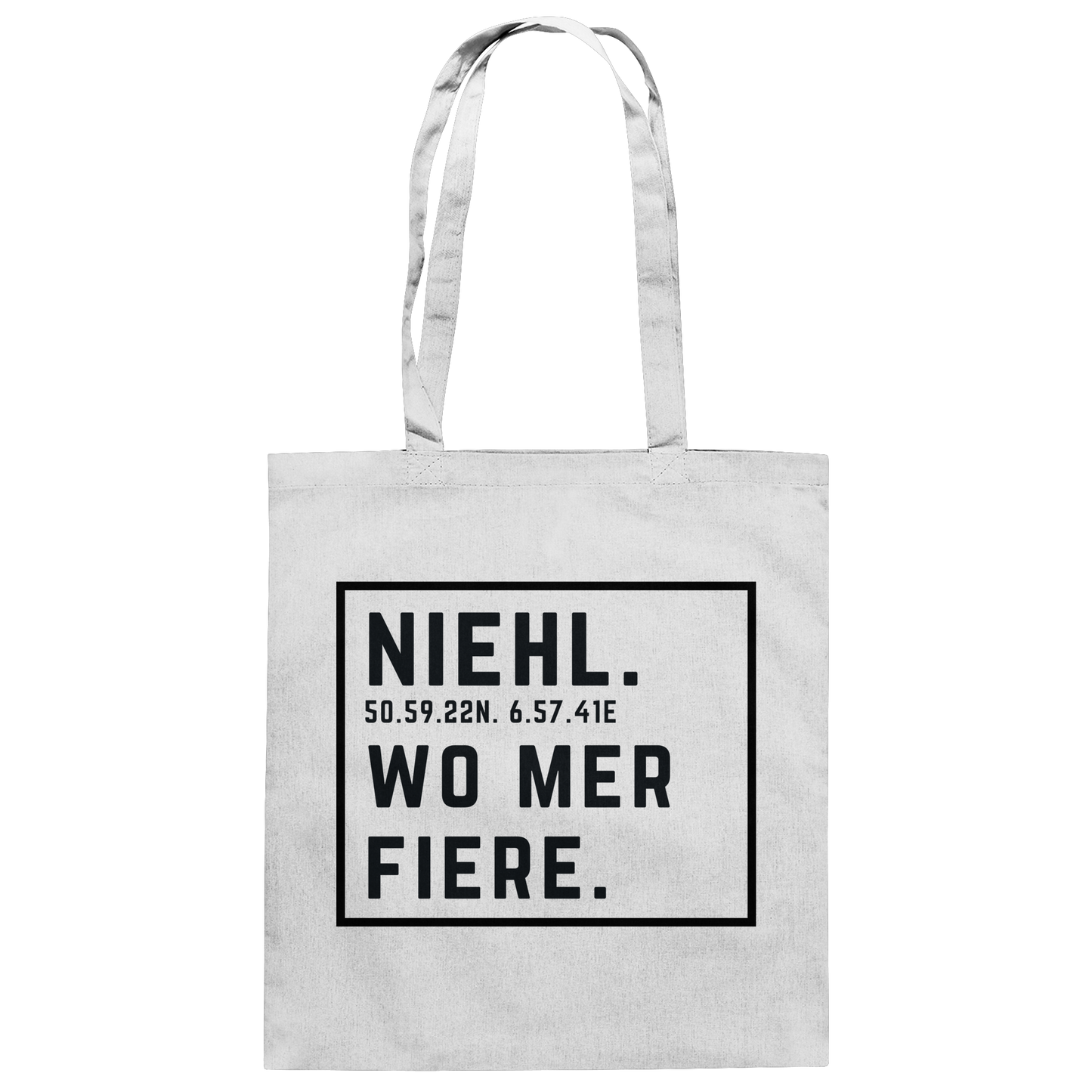 Niehl Fiere Druck - Baumwolltasche