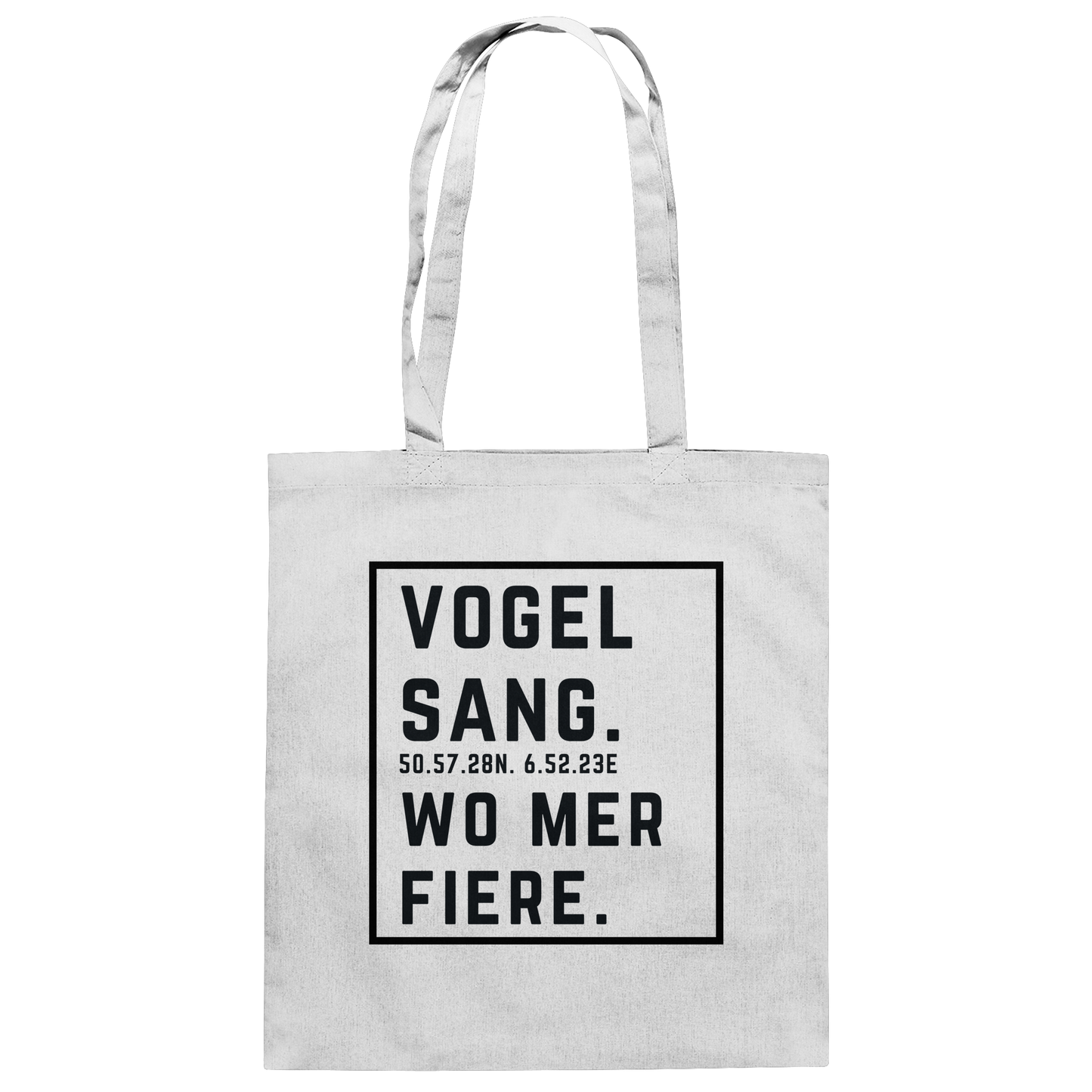 Vogelsang Fiere Druck - Baumwolltasche