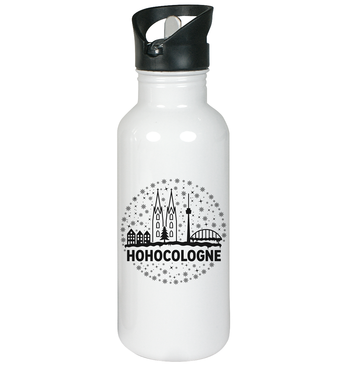 HOHOCologne Druck - Edelstahl-Trinkflasche