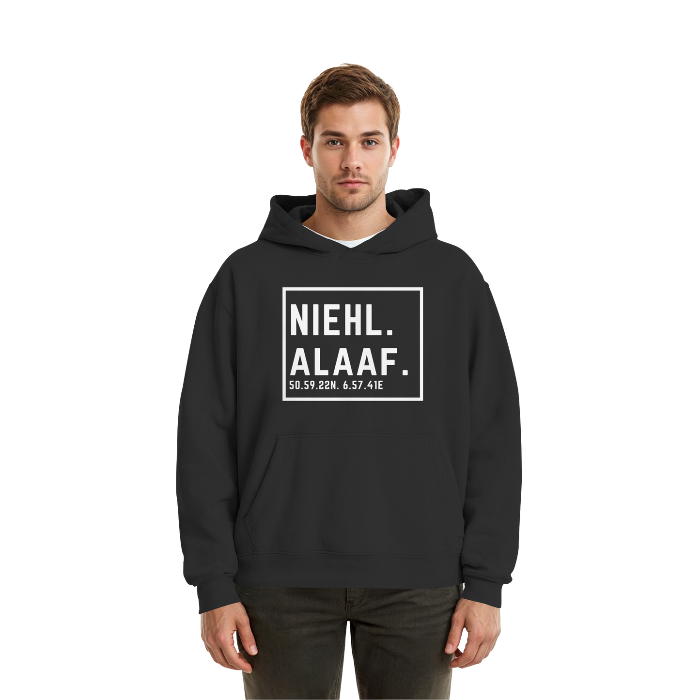 Niehl Alaaf Druck - Fluffy Boxcut Hoodie