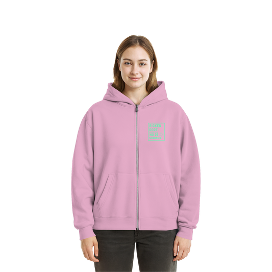 Wo de Sonn schingk - Bickendorf Druck - Fluffy Boxcut Zipper