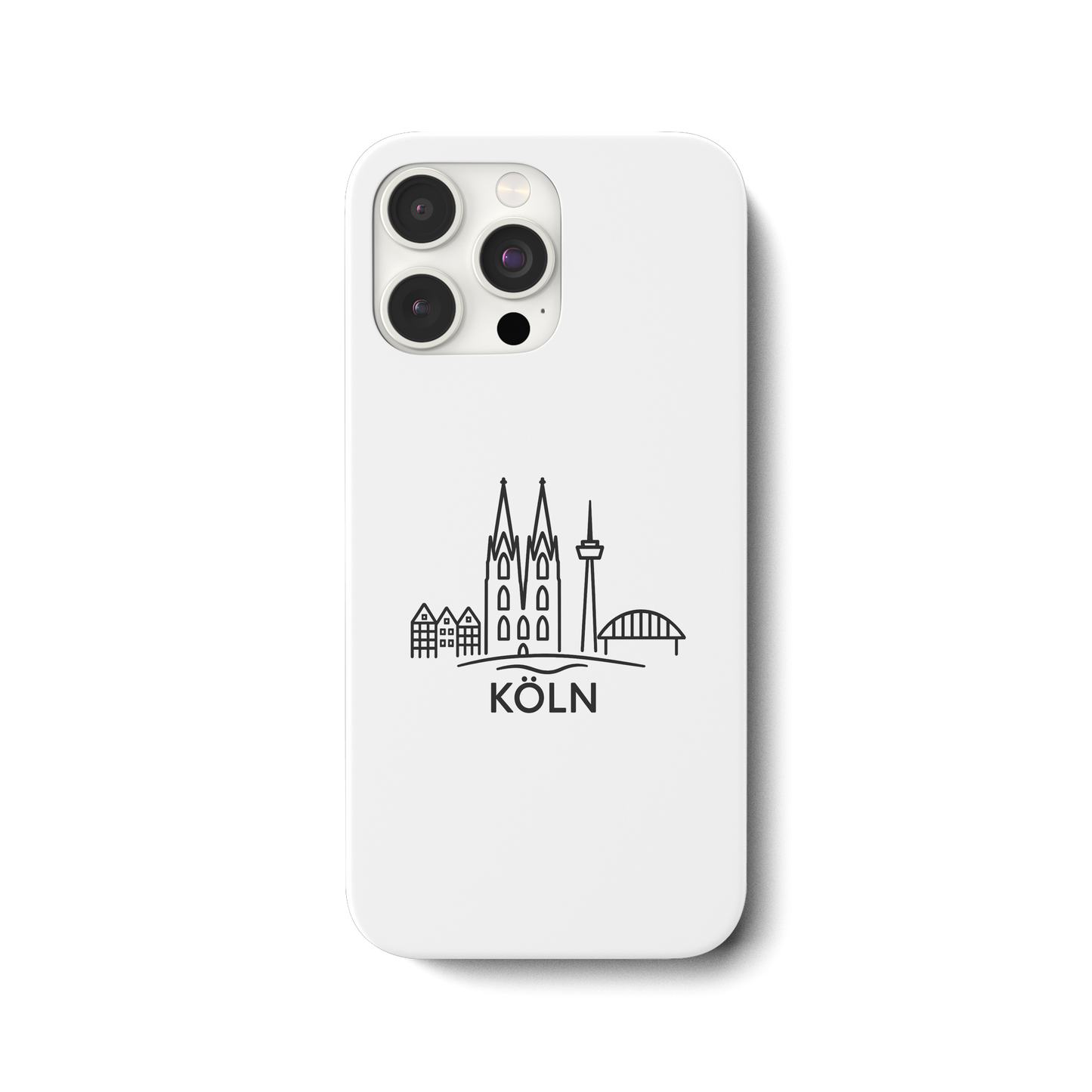Köln Skyline (Druck) - Accessoires - iPhone 15 Pro Max Handyhülle