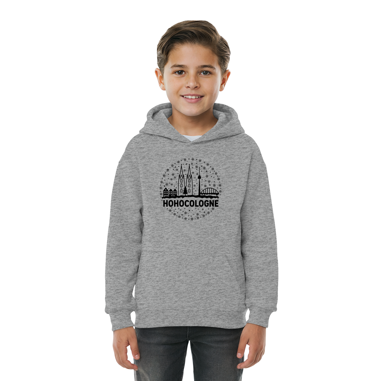 HOHOCologne Druck - Kids Basic Hoodie