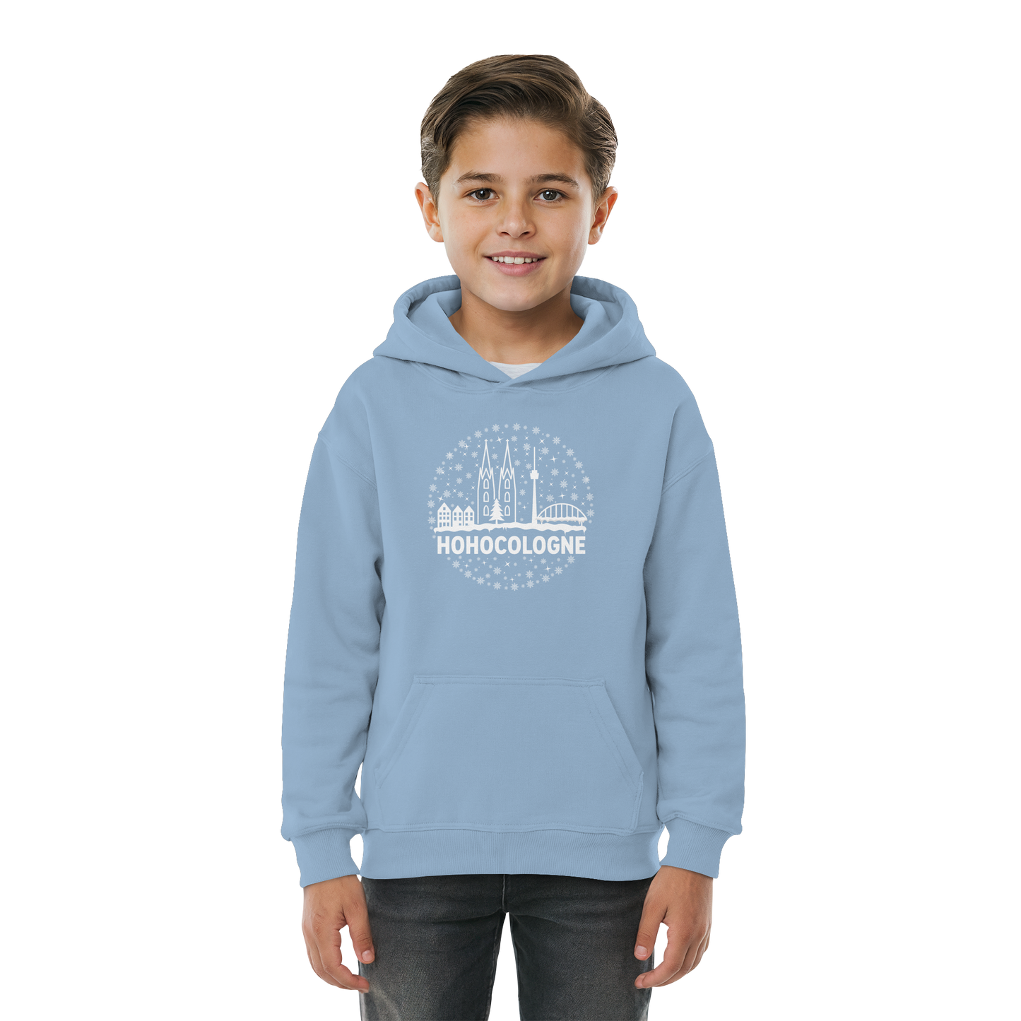 HOHOCologne Druck - Kids Basic Hoodie