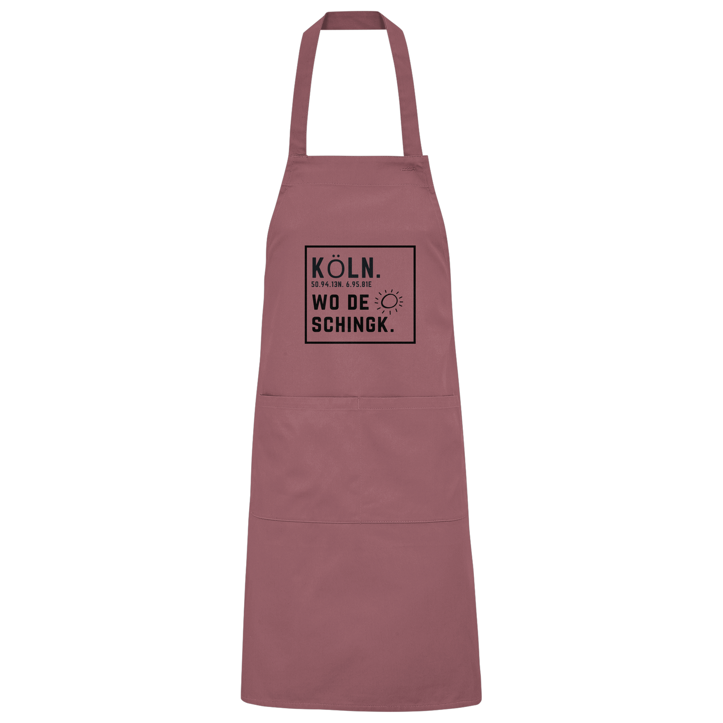 Wo de Sonn schingk - Köln Druck - Accessoires - Organic Grillschürze