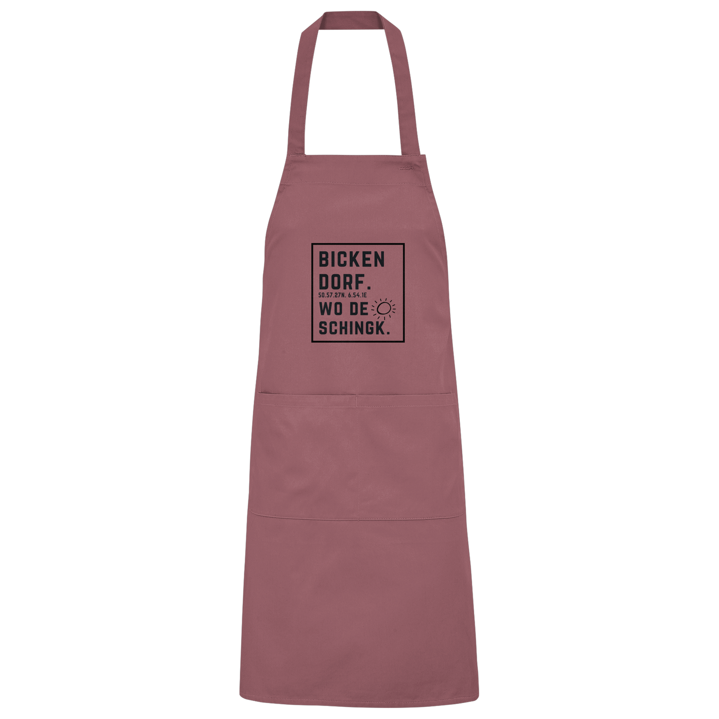Wo de Sonn schingk - Bickendorf Druck - Accessoires - Organic Grillschürze