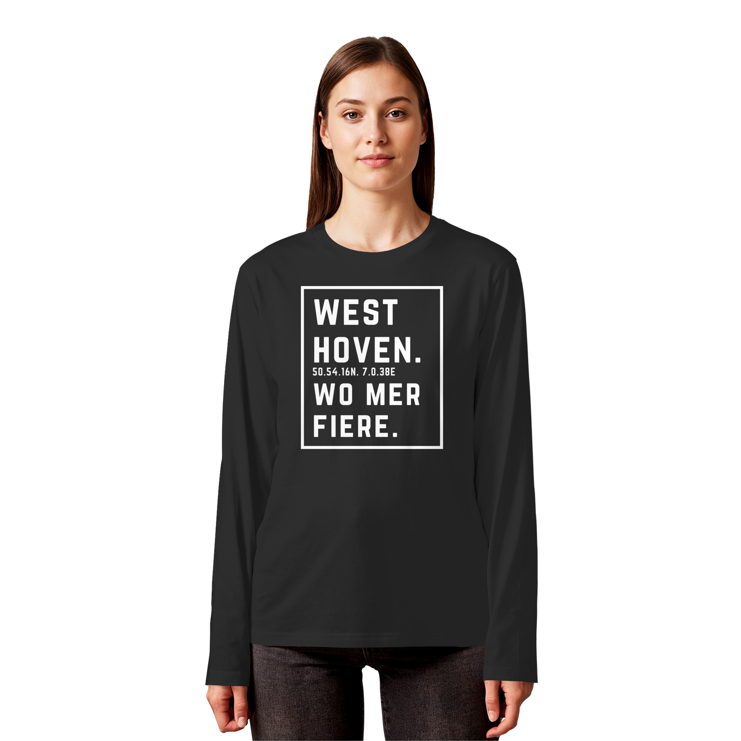 Westhoven Fiere Druck - Organic Longsleeve T-Shirt