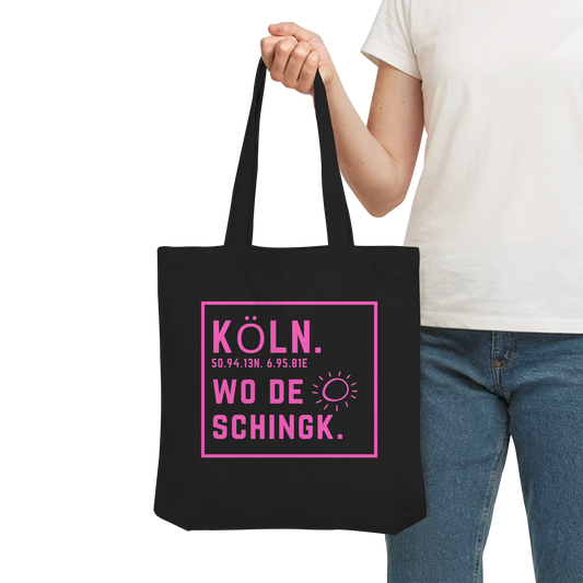 Wo de Sonn schingk - Köln Druck - Organic Tote-Bag