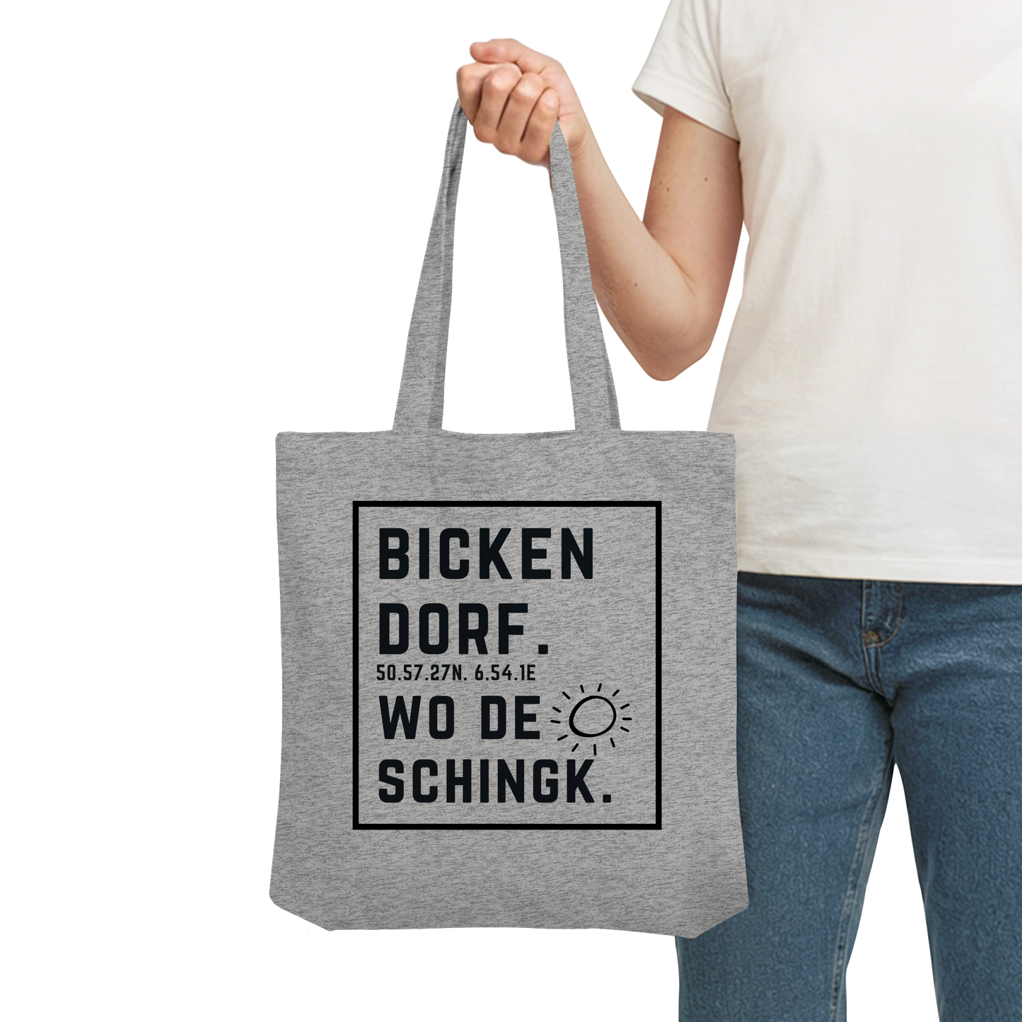 Wo de Sonn schingk - Bickendorf Druck - Accessoires - Organic Tote-Bag