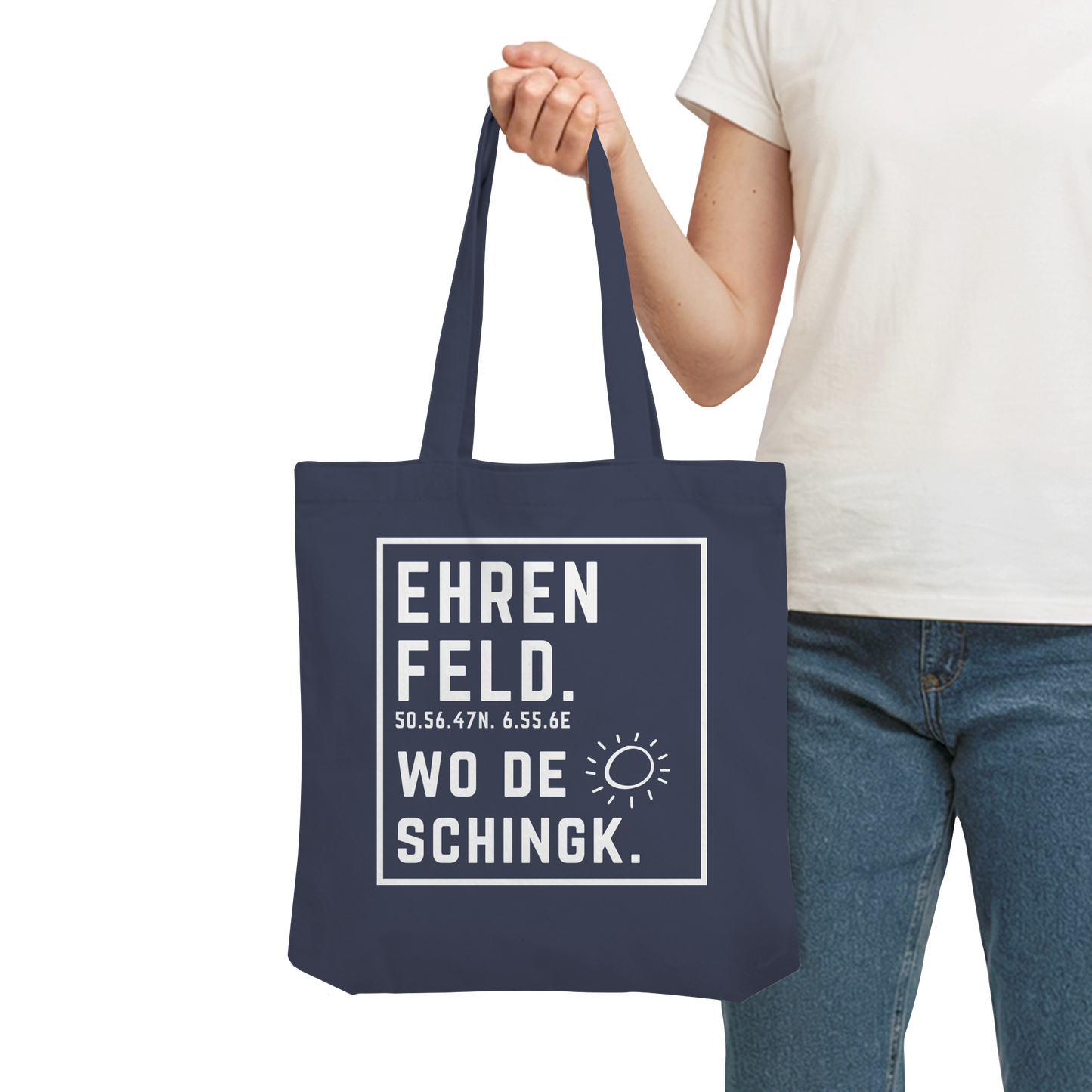 Wo de Sonn schingk - Ehrenfeld Druck - Organic Tote-Bag