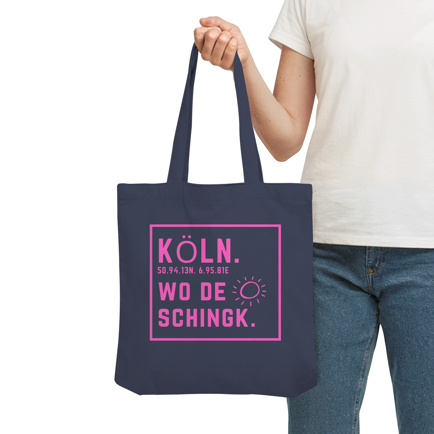 Wo de Sonn schingk - Köln Druck - Organic Tote-Bag