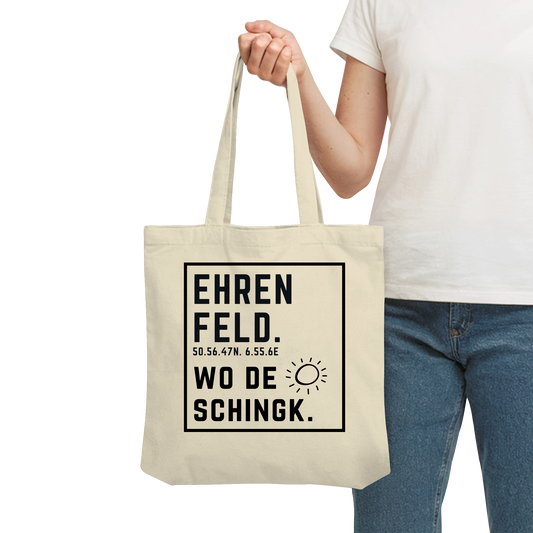 Wo de Sonn schingk - Ehrenfeld Druck - Organic Tote-Bag