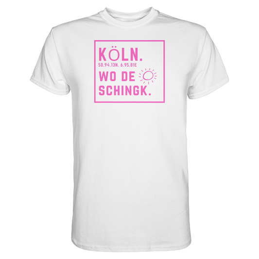 Wo de Sonn schingk - Köln Druck - Premium Classic T-Shirt