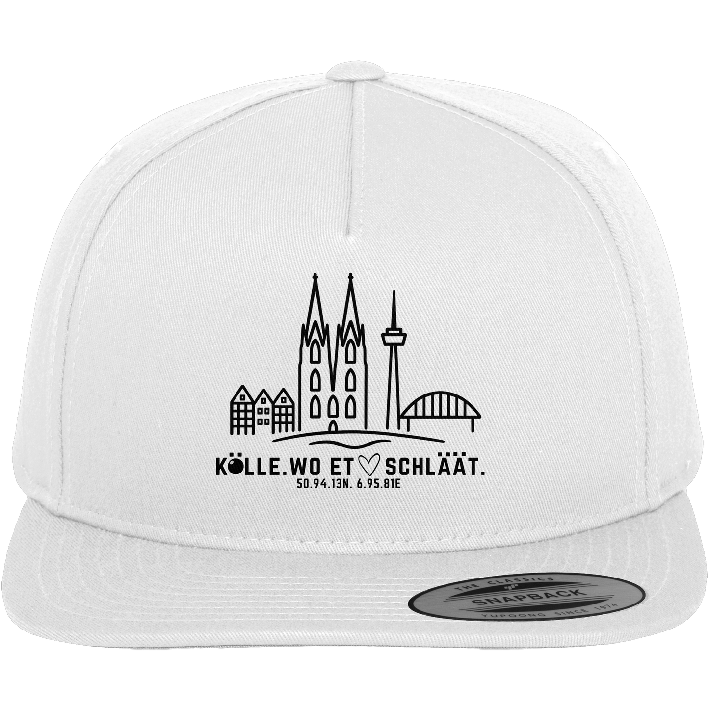 Skyline Hätz Druck - Premium Snapback