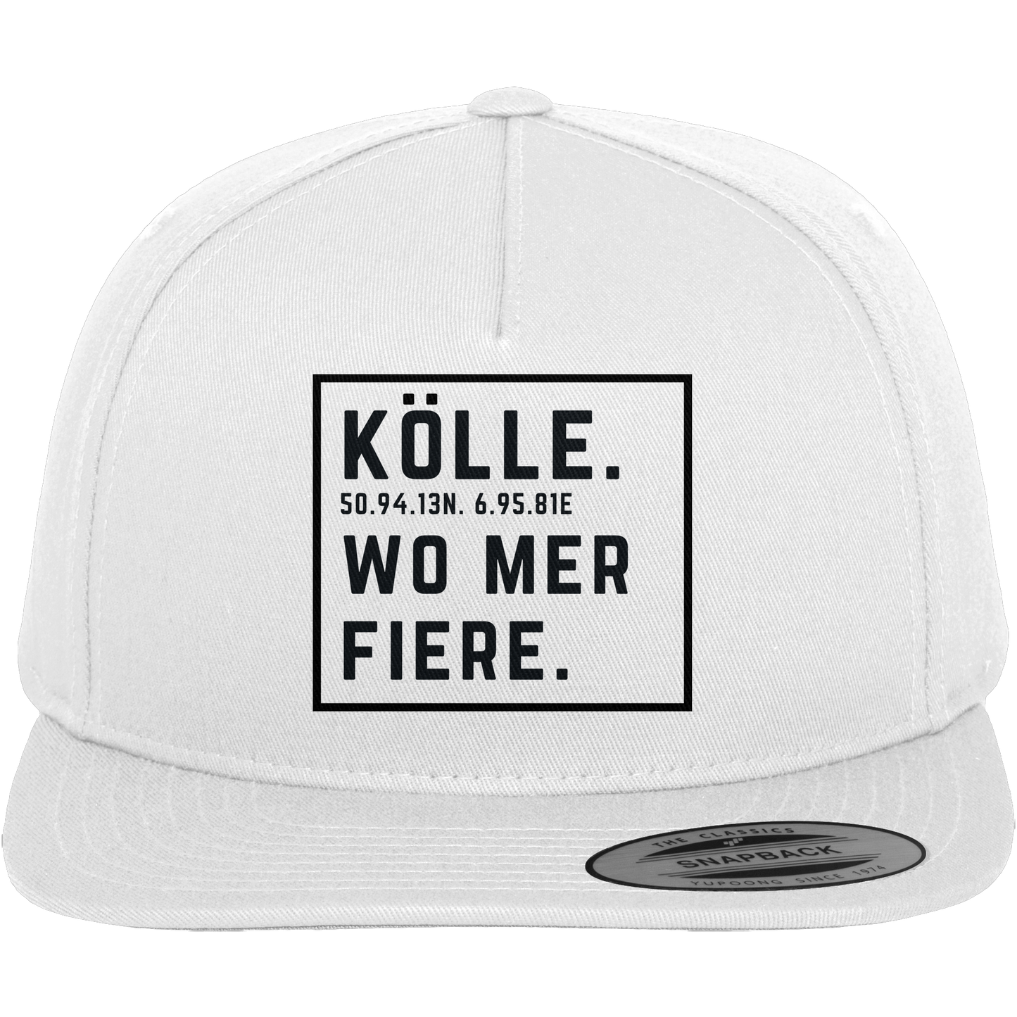 Kölle Fiere Druck - Premium Snapback