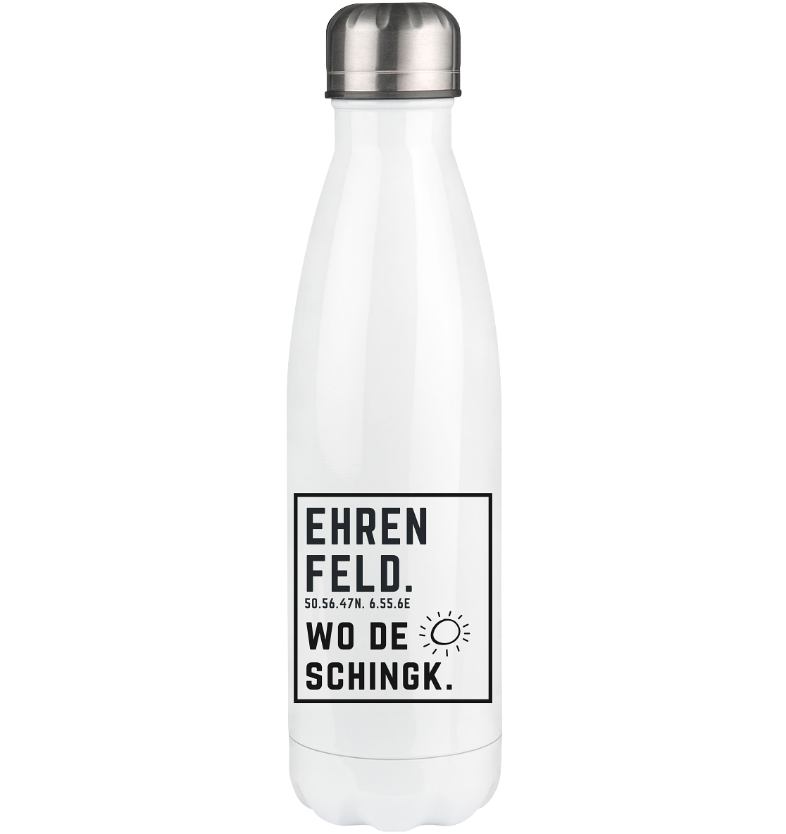 Wo de Sonn schingk - Ehrenfeld Druck - Accessoires - Thermoflasche 500ml