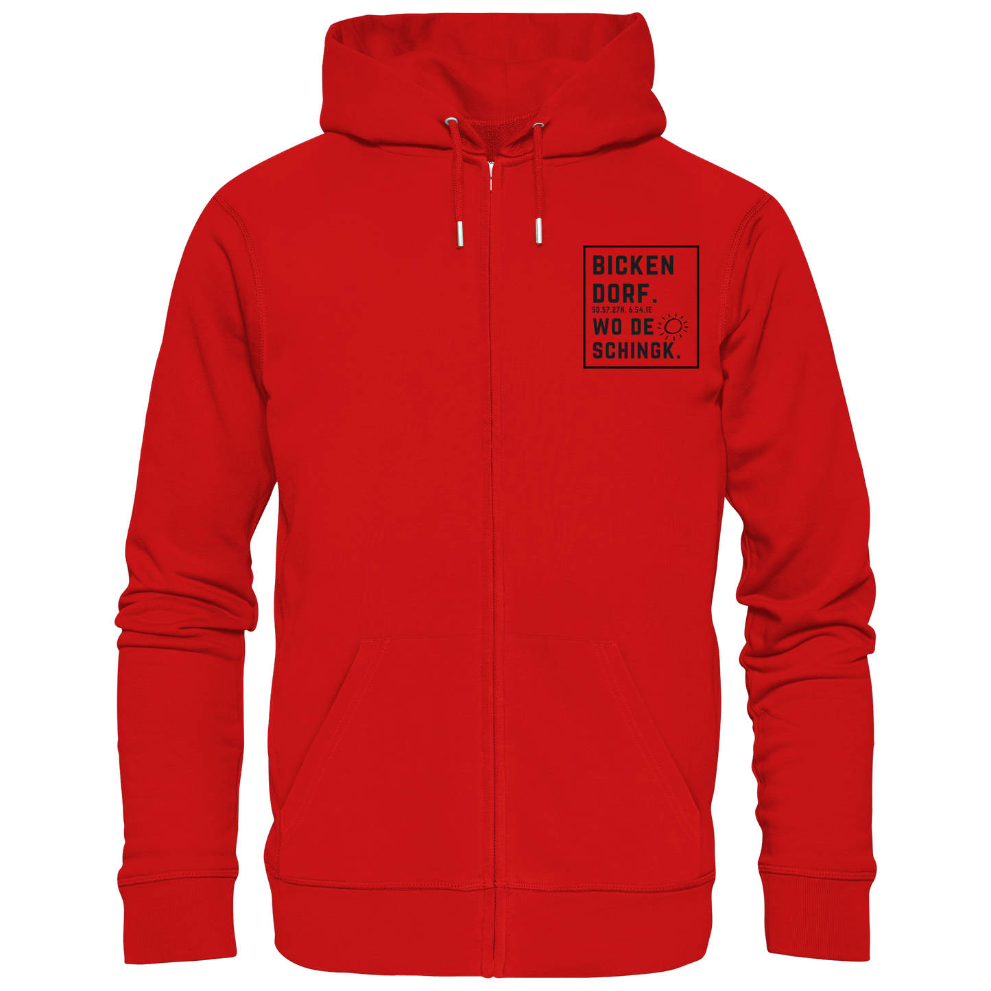 Wo de Sonn schingk - Bickendorf Druck - Zipper