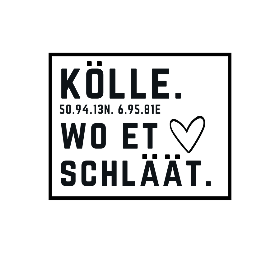 Kölle Wo et Hätz schläät