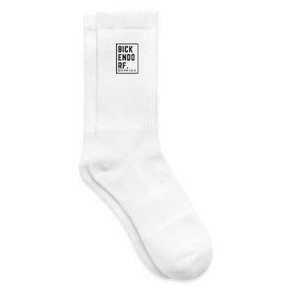 Bickendorf Koordinaten (Druck) - Tennissocken - Weiß