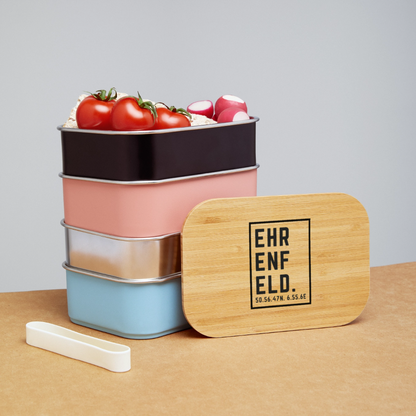Ehrenfeld Koordinaten (Druck) - Lunch Box - Hellrosa