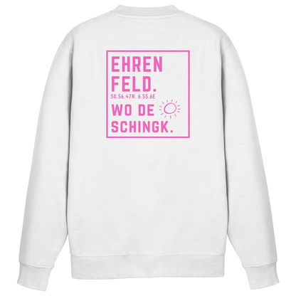 Wo de Sonn schingk - Ehrenfeld Druck Rücken  - Basic Sweatshirt