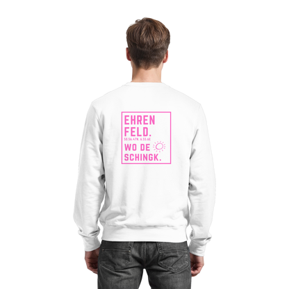 Wo de Sonn schingk - Ehrenfeld Druck Rücken  - Basic Sweatshirt