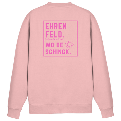 Wo de Sonn schingk - Ehrenfeld Druck Rücken  - Basic Sweatshirt