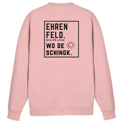 Wo de Sonn schingk - Ehrenfeld Druck Rücken - Basic Sweatshirt