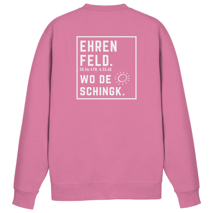 Wo de Sonn schingk - Ehrenfeld Druck Rücken  - Basic Sweatshirt