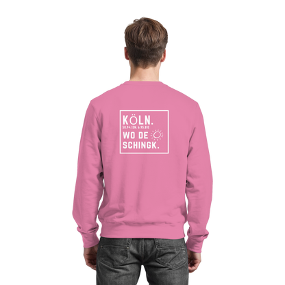 Wo de Sonn schingk - Köln Druck Rücken  - Basic Sweatshirt