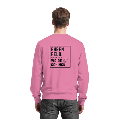 Wo de Sonn schingk - Ehrenfeld Druck Rücken - Basic Sweatshirt