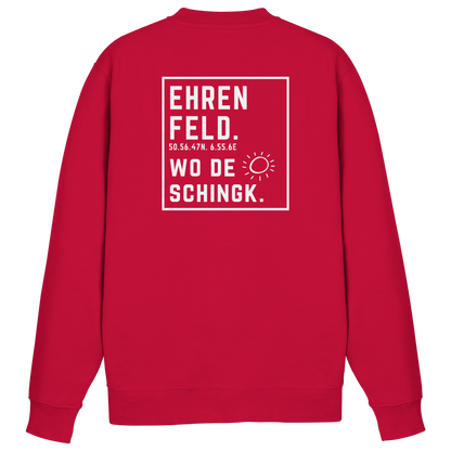 Wo de Sonn schingk - Ehrenfeld Druck Rücken  - Basic Sweatshirt