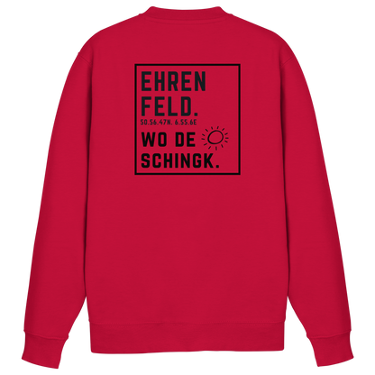 Wo de Sonn schingk - Ehrenfeld Druck Rücken - Basic Sweatshirt